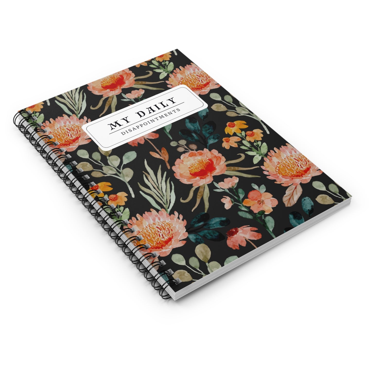 My Daily Disappointments Notebook