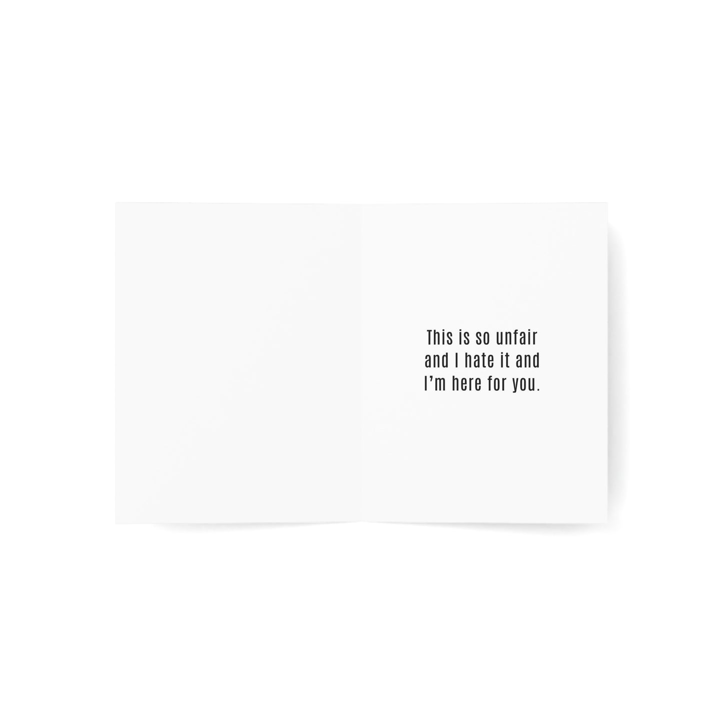 Fuck Cancer – Honest Cancer Support Card