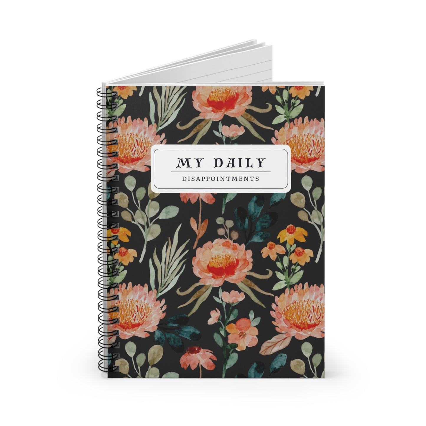 My Daily Disappointments Notebook