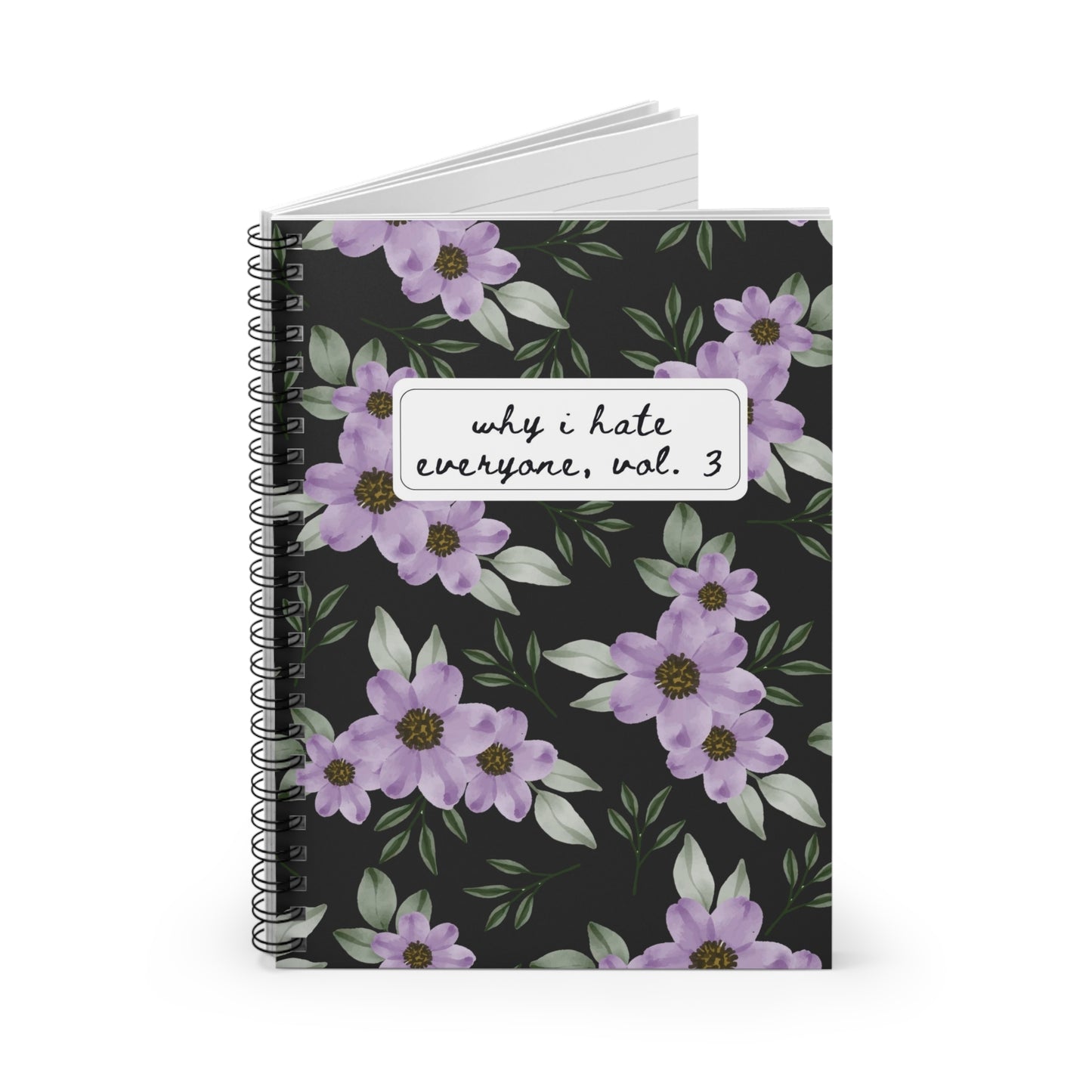 Why I Hate Everyone, Vol. 3 Notebook