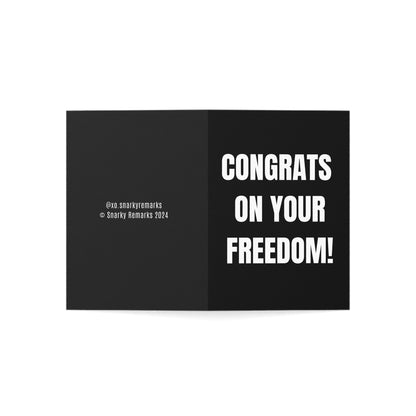 High Alimony and Low Stress Divorce Card