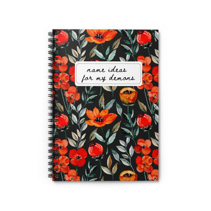 Name Ideas for My Demons Notebook