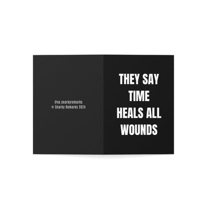 Time Heals All Wounds, but so Does Whiskey