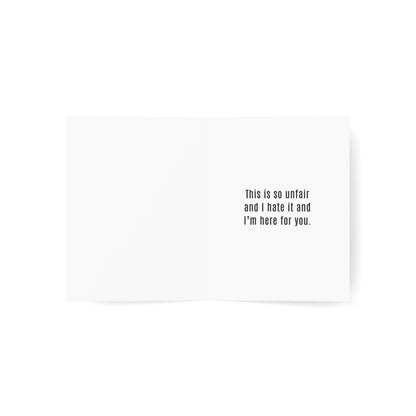 Fuck Cancer – Honest Cancer Support Card