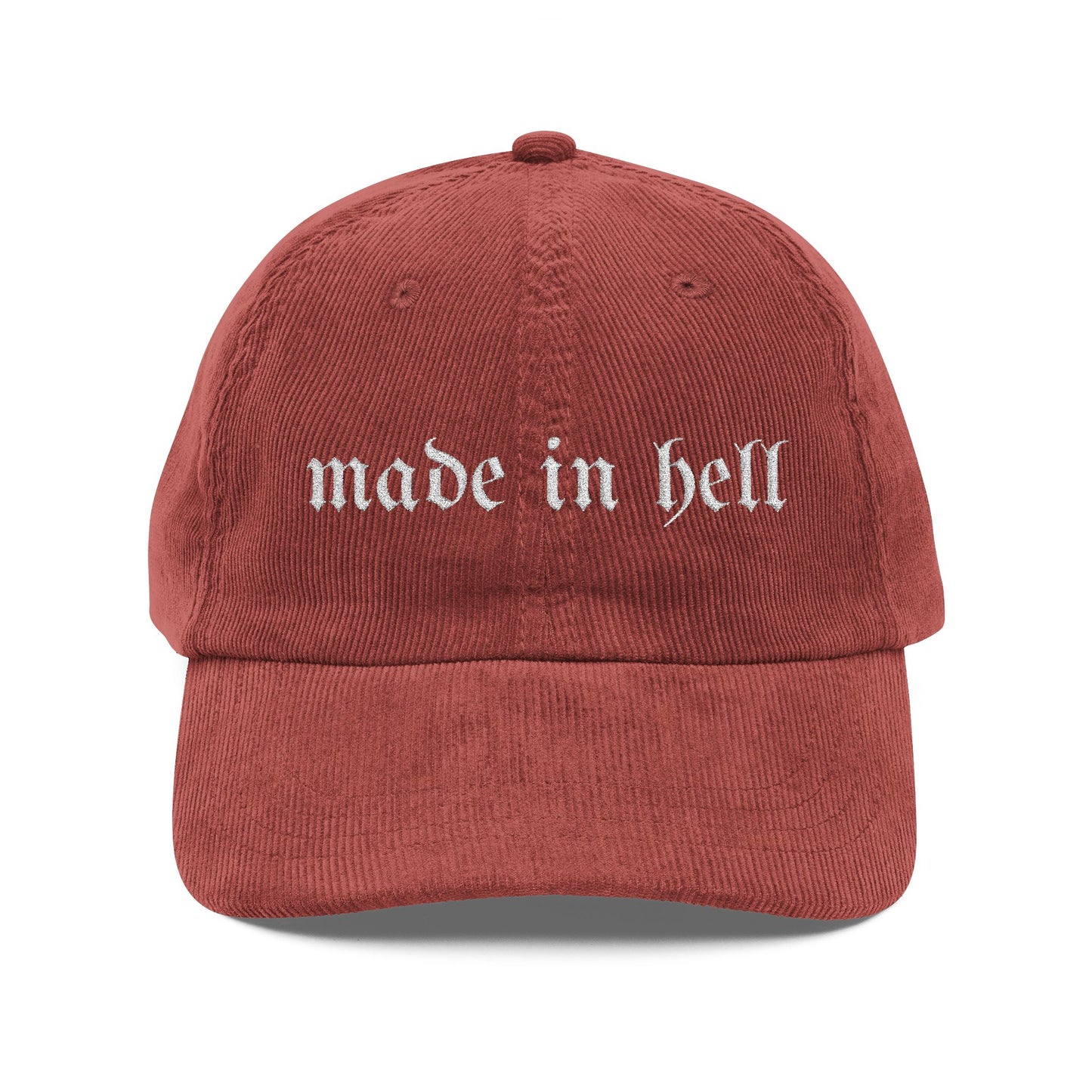 Made in Hell Corduroy Hat