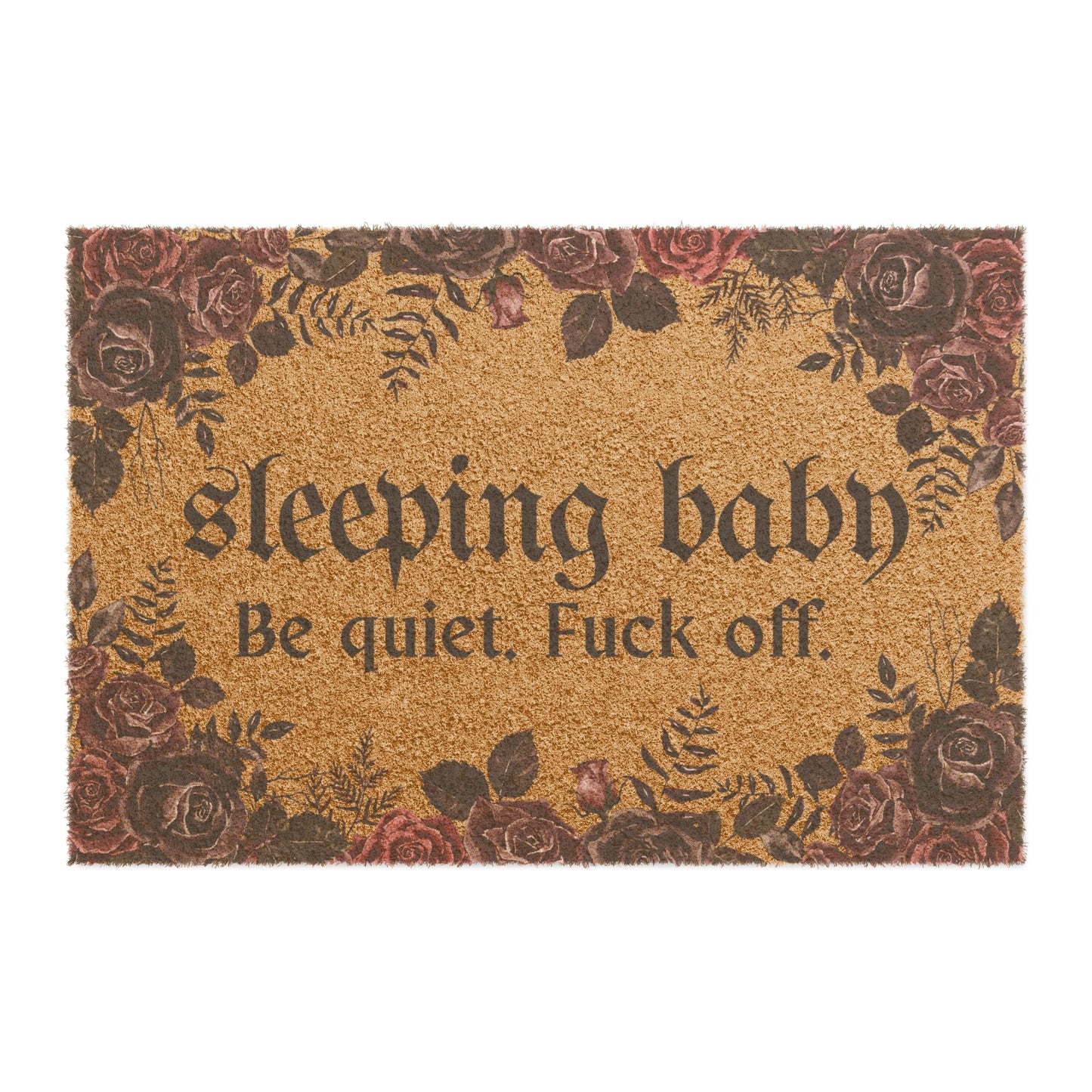 Be Quiet Doormat for New Moms