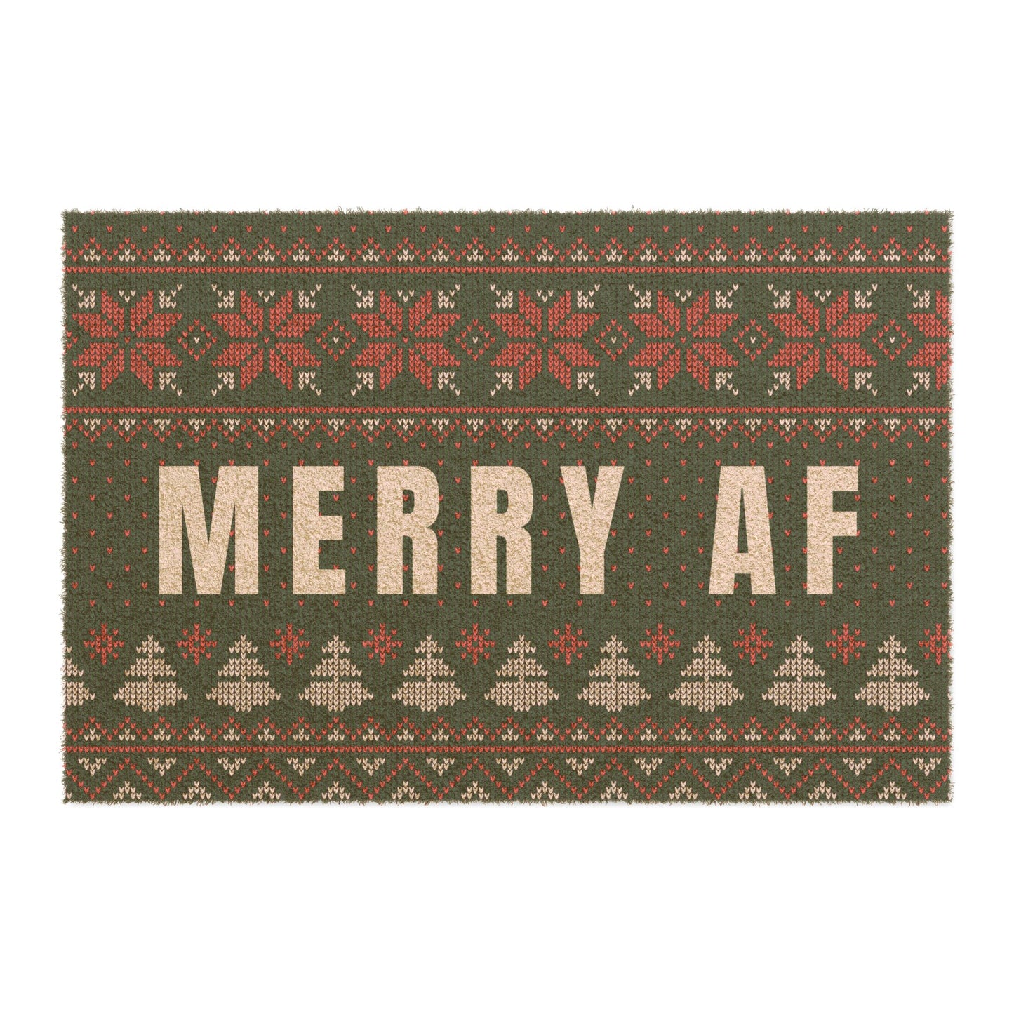 Merry AF Doormat
