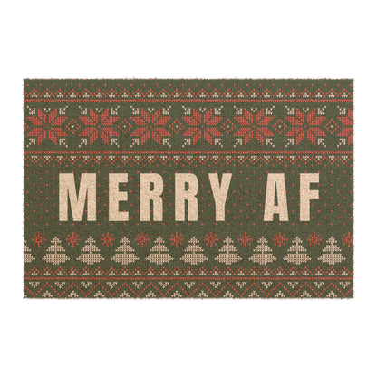 Merry AF Doormat