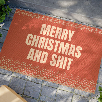 Merry Christmas and Shit Doormat