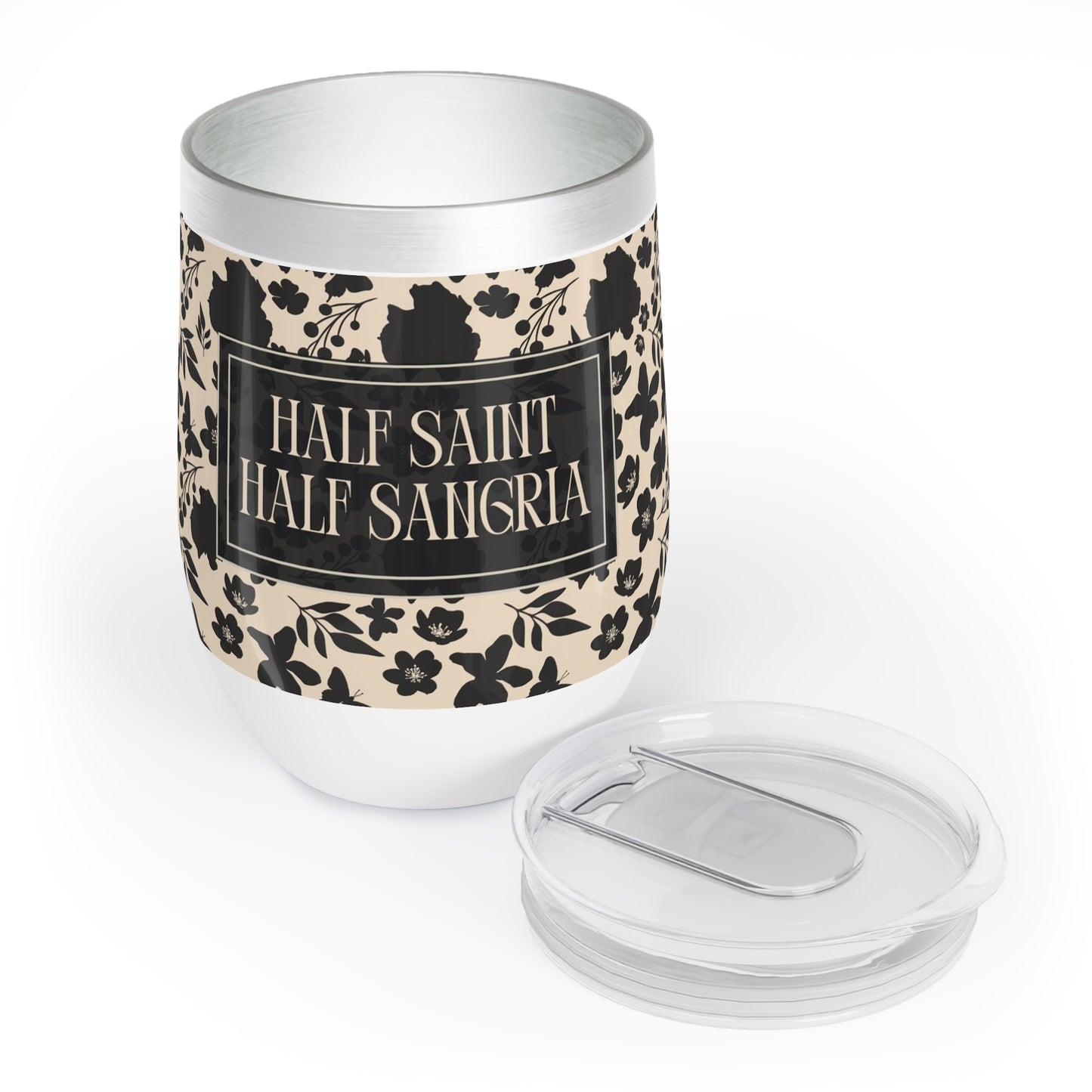 Half Saint Half Sangria Wine Tumbler