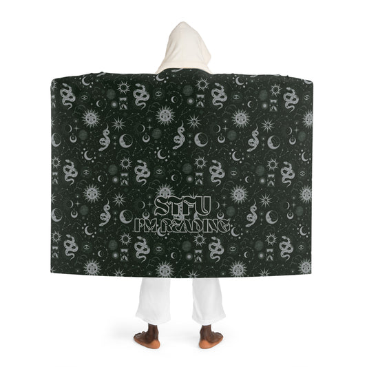 STFU I’m Reading Hooded Blanket