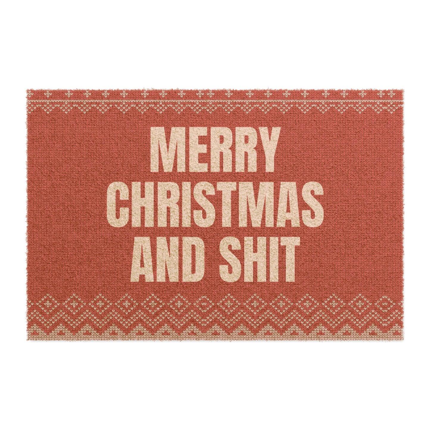 Merry Christmas and Shit Doormat