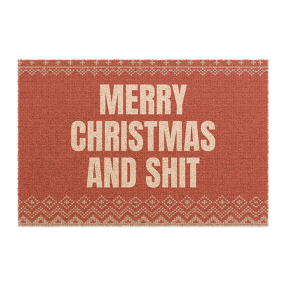Merry Christmas and Shit Doormat