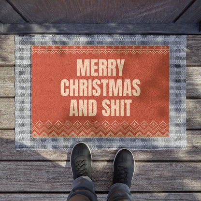 Merry Christmas and Shit Doormat