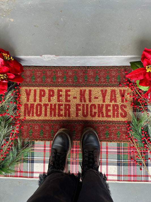 Yippee Ki-Yay Doormat